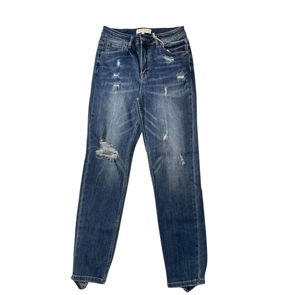 Risen Denim - Risen  Mid Rise Slim‎ Tapered Womens Jeans Size 9
